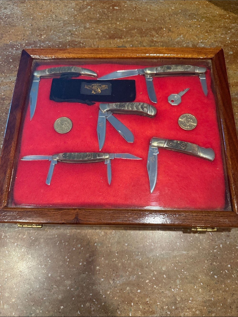Frost 35th Anniversary knife collection